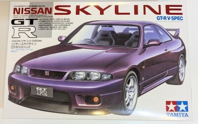Tamiya 1/24 Sports Car series Nissan Skyline GT-R V Spec 145