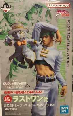 Bandai Spirits Ichiban Kuji JoJo's Bizarre Adventure: Diamond Is Unbreakable STAND RUSH! Last One Prize: Rohan Kishibe& Heaven's Door MASTERLISE