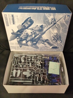 BANDAI SPIRITS MG 1/100 Bandai Namco Zeta Plus (Unicorn Ver.) 이미지 1