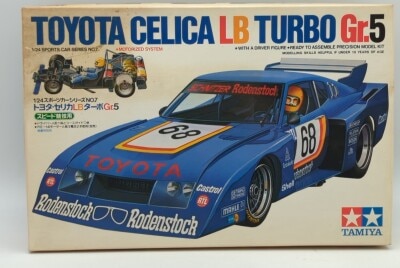 Tamiya 1/24 Sports Car series No.7 Motorized Toyota Celica LB Turbo Gr.5 24007 hình ảnh 1