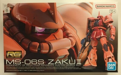Bandai Spirits RG 1/144 Bandai Namco version Zaku For Use With Char 02