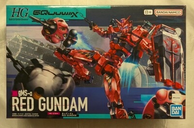 BANDAISPIRITS HG 1/144 Mobile Suit Gundam GQuuuuuuX Red Gundam 4 gambar 1