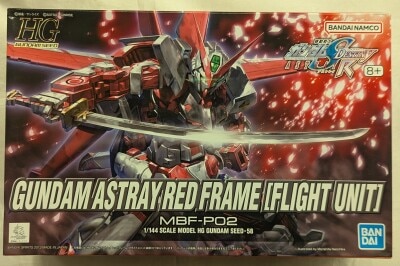 BANDAISPIRITS HG GUNDAM SEED 1/144 Bandai Namco version Gundam Astray Red Frame Flight Unit Equipped 58 image 1