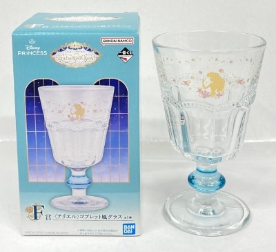 Bandai Spirits Ichiban Kuji Disney Princess Enchanted Glow E-Prize: Rapunzel Goblet-Style Glass image 1