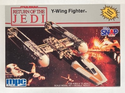 MPC SCALE MODEL KIT ERTL Y-WING FIGHTER 8934 gambar 1