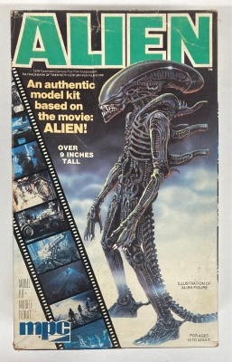 MPC AN AUTHENTIC MODEL KIT ALIEN (First Edition in 1979)
