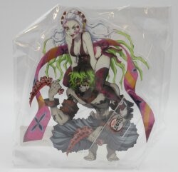 ufotable Demon Slayer: Kimetsu no Yaiba : Kimetsu no Yaiba Entertainment District Arc Blu-ray/DVD Volume 5 purchase bonus: Acrylic Stand featuring Gyutaro and Daki