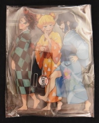 ufotable Demon Slayer: Kimetsu no Yaiba: Kimetsu no Yaiba Entertainment District Arc Blu-ray/DVD Volume 10 purchase bonus: Acrylic Stand Tanjiro, Zenitsu, and Inoko