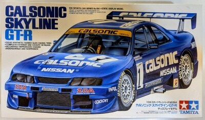 Tamiya 1/24 Sports Car Series No. 184 241842500 CALSONIC SKYLINE GT-R/Display Model 24184