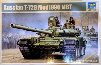 Trumpeter 1/35 Soviet Army T-72B Main Battle Tank Mod.1989 5564