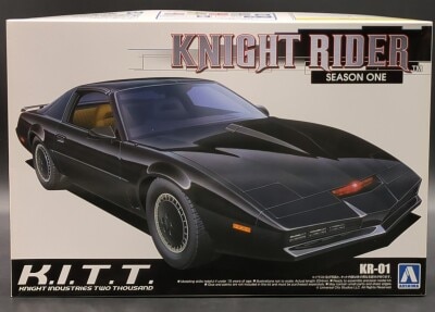 Aoshima 1/24 Movie Mecha series Knight Rider Knight 2000 KITT Season I KR-01