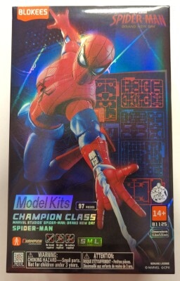 BLOKEES CHAMPION CLASS SPIDER MAN / BRAND NEW DAY SPIDER MAN M SIZE imagen 1