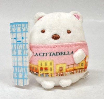 San-X X Tenori Plush Toy Sumikko Gurashi x LA CITTADELLA Shirokuma (Polar Bear) / Tenori Plush Toy hình ảnh 1