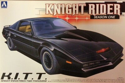 Aoshima 1/24 Movie Mecha Series Knight 2000 KITT Season I 2