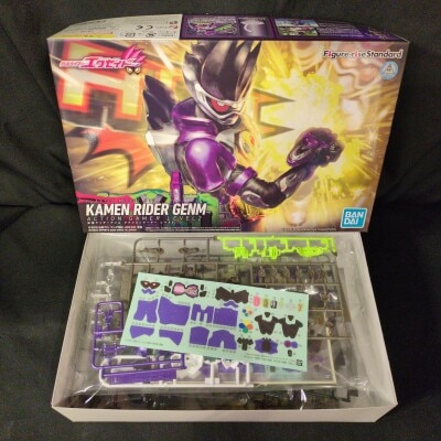 Bandai Spirits Figure-rise Standard Kamen Rider Ex-Aid Kamen Rider Genm action gamer level2 gambar 1