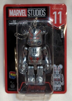 Sunny Side Up HAPPY KUJI Be@rbrick (Bearbrick) MARVEL STUDIO Bearbrick (Be@rbrick) Prize 11. ULTRON 100% 圖片 1