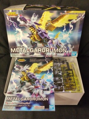 Bandai Figure-rise Standard Metal Garurumon (AMPLIFIED) imagen 1