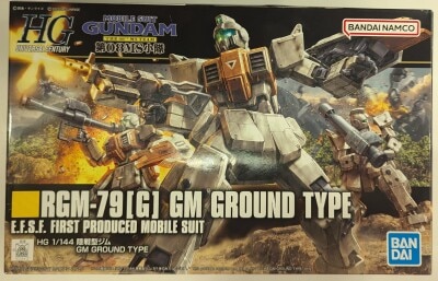 Bandai Spirits HGUC 1/144 Bandai Namco version of the GM Ground Type 202