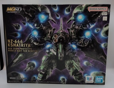 Bandai Spirits MGSD Mobile Suit Gundam Unicorn Kshatriya gambar 1