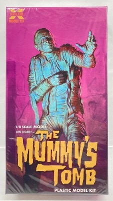 X-PLUS 1/8 SCALE PLASTIC MODEL KIT MUMMY LON CHANEY in THE MUMMY'S TOMB 图片 1