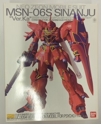 Bandai MG 1/100 Mobile Suit Gundam Unicorn Sinanju/Ver.Ka