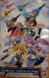 Bandai Mecha Collection Delta Platoon set Limited Clear Ver. 5 Machine set gambar 1