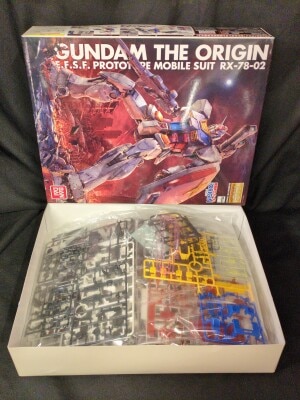 Bandai MG 1/100 Mobile Suit Gundam THE ORIGIN RX-78 Gundam (Origin version)
