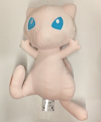 BANDAI SPIRITS Mecha Deka Mew Plush Stuffed Toy Pokemon Mew