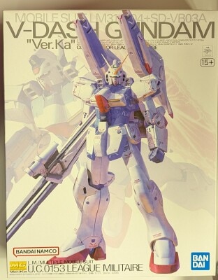 BANDAI SPIRITS MG 1/100 Bandai Namco version / +15 notation V-Dash Gundam(Ver.Ka) / 15+ notation 图片 1