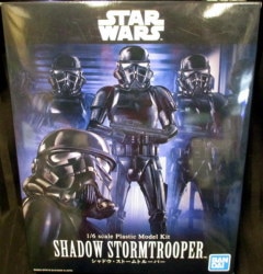 The SPIRITS PLASTIC MODEL BANDAI KIT SHADOW STORMTROOPER 1/6 scale gambar 1