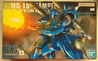 BANDAI SPIRITS HGUC 1/144 Bandai Namco version Kampfer+ notation 089