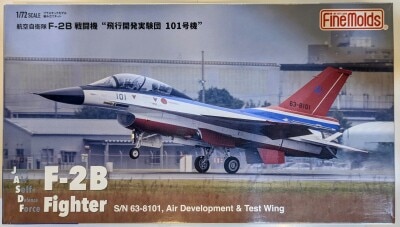 Fine Molds 1/72 Japan Air Self-Defense Force F-2B `Flight Development Experimental Group No. 101` รูปภาพ 1