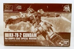Bandai HGUC 1/144 Mobile Suit Gundam RX78-2 Gundam ver. GUNPLA CAKE SPECIAL MISSION