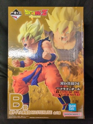 Bandai Spirits Ichiban Kuji Dragon Ball BATTLE OF THE SUPER SAIYAN B-Prize Super Saiyan Son Goku MASTERLISE