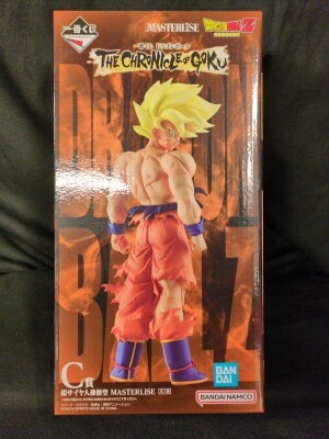Bandai Spirits Ichiban Kuji Dragon Ball THE CHRONICLE OF GOKU C-Prize Super Saiyan Son Goku MASTERLISE
