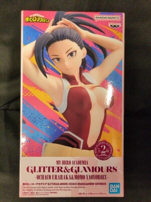 Bandai Spirits Glitter and Glamours OCHACO URARAKA&MOMO YAOYOROZU