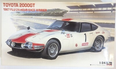 Hasegawa Seisakusho 1/24 Toyota 2000GT 1967 Fuji 24-Hour Endurance Race Winning Car HR001