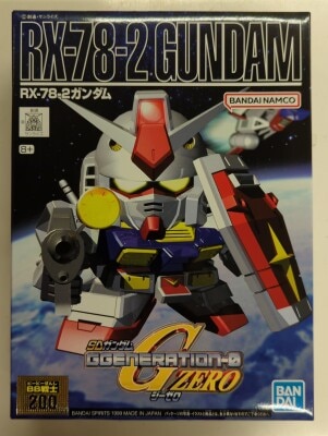 Bandai Spirits BB Senshi/G Generation Zero Bandai Namco Version RX-78-2 Gundam 200