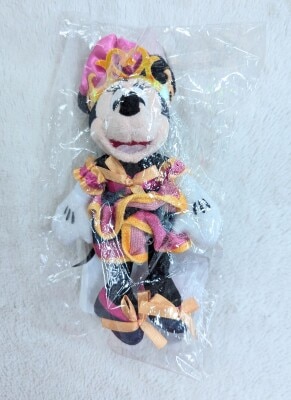 Sunny Side Up Happy Kuji Disney IDOL ON STAGE B-Prize Minnie Mouse Plush charm 画像 1