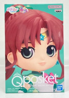 Bandai Spirits Q posket ETERNAL SAILOR JUPITER Eternal Sailor Jupiter (One-handed waist) A