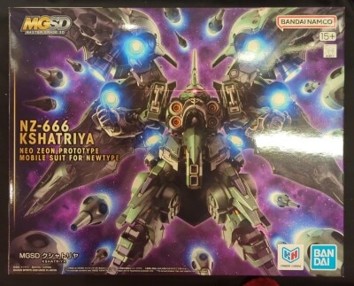 Bandai Spirits MGSD Mobile Suit Gundam Unicorn Kshatriya 图片 1