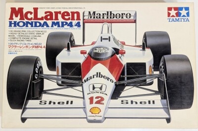 Tamiya 1/20 Grand Prix Collection No.22, List Price 1500 yen, Box, McLaren Honda MP4/4-Marlboro, Box 20022