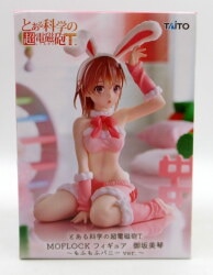 Taito MOFLOCK Figure Mikoto Misaka ~Fluffy Bunny Ver.~ imagen 1
