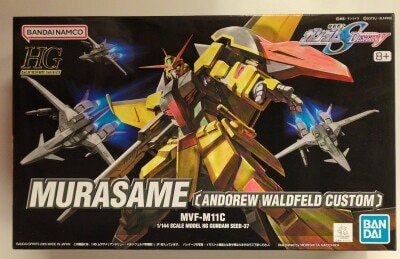 BANDAI SPIRITS HG GUNDAM SEED 1/144 Bandai Namco Version MVF-M11C Murasame(Andrew Waltfeld's Custom Unit) image 1