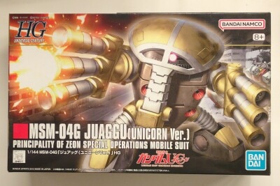 BANDAI SPIRITS HGUC 1/144 Bandai Namco Juaggu (Unicorn Ver.) 139