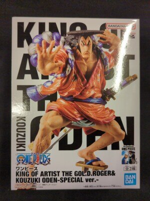 BANDAI SPIRITS KING OF ARTIST THE GOL.D.ROGERAndKOUZUKI ODEN-SPECIAL ve Kozuki Oden SPECIAL Ver image 1