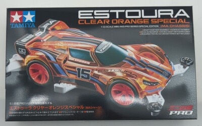Yamiya Mini 4WD Pro Special Edition Model Estura Clear Orange Special (MA chassis) 18659