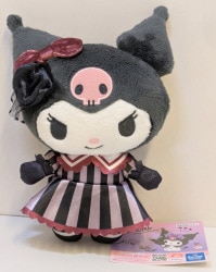 FuRyu Kuromi Delusional Young Lady Plush Toy (Black) imagen 1
