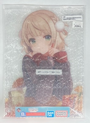 Bandai Spirits Ichiban Kuji Shigure Ui B-Prize bust and face Acrylic Board