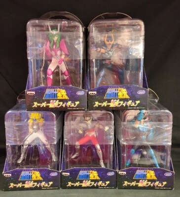 Banpresto Toru Toru Item Masami Kurumada Complete 5 Piece Set / Super Cloth Figure